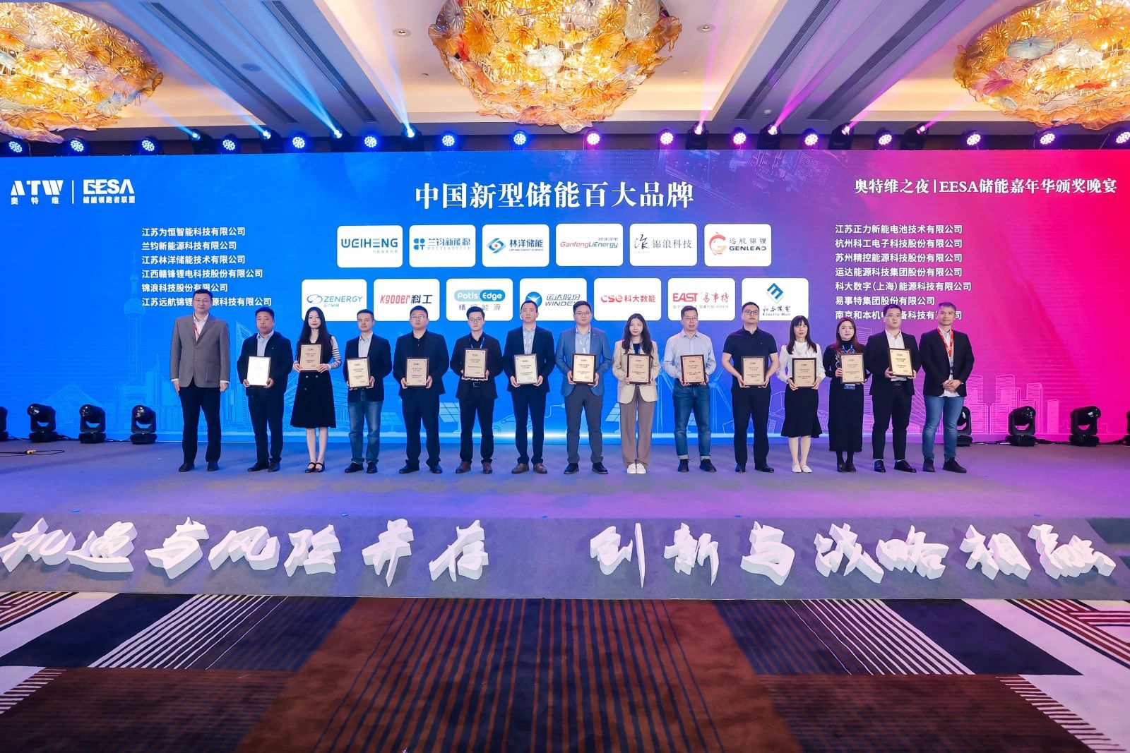 【喜报】非凡国际股份获评&ldquo;中国新型储能百大品牌&rdquo;